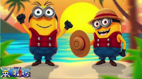 [Minions sing/AI Cover] One Piece Opening 4 Bon-Bon Blanco - BON VOYAGE!