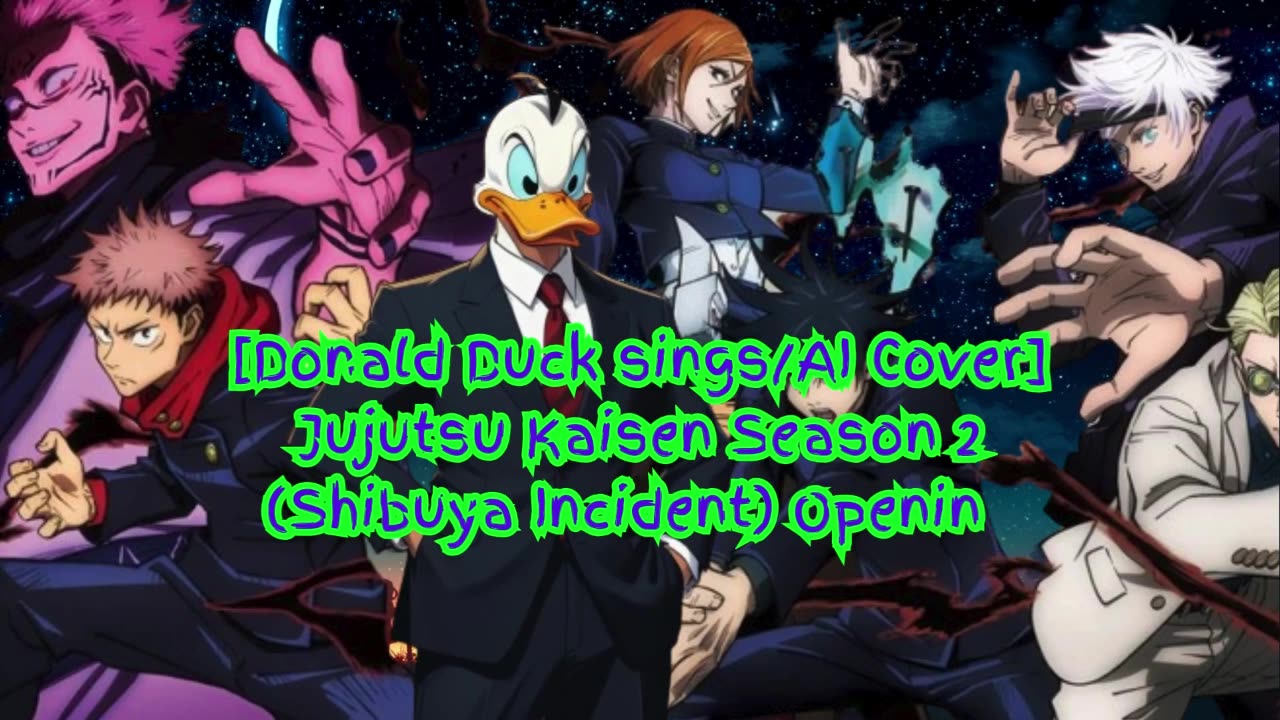 [Donald Duck sings/AI Cover] Jujutsu Kaisen Season 2 Opening 2 King Gnu - SPECIALZ