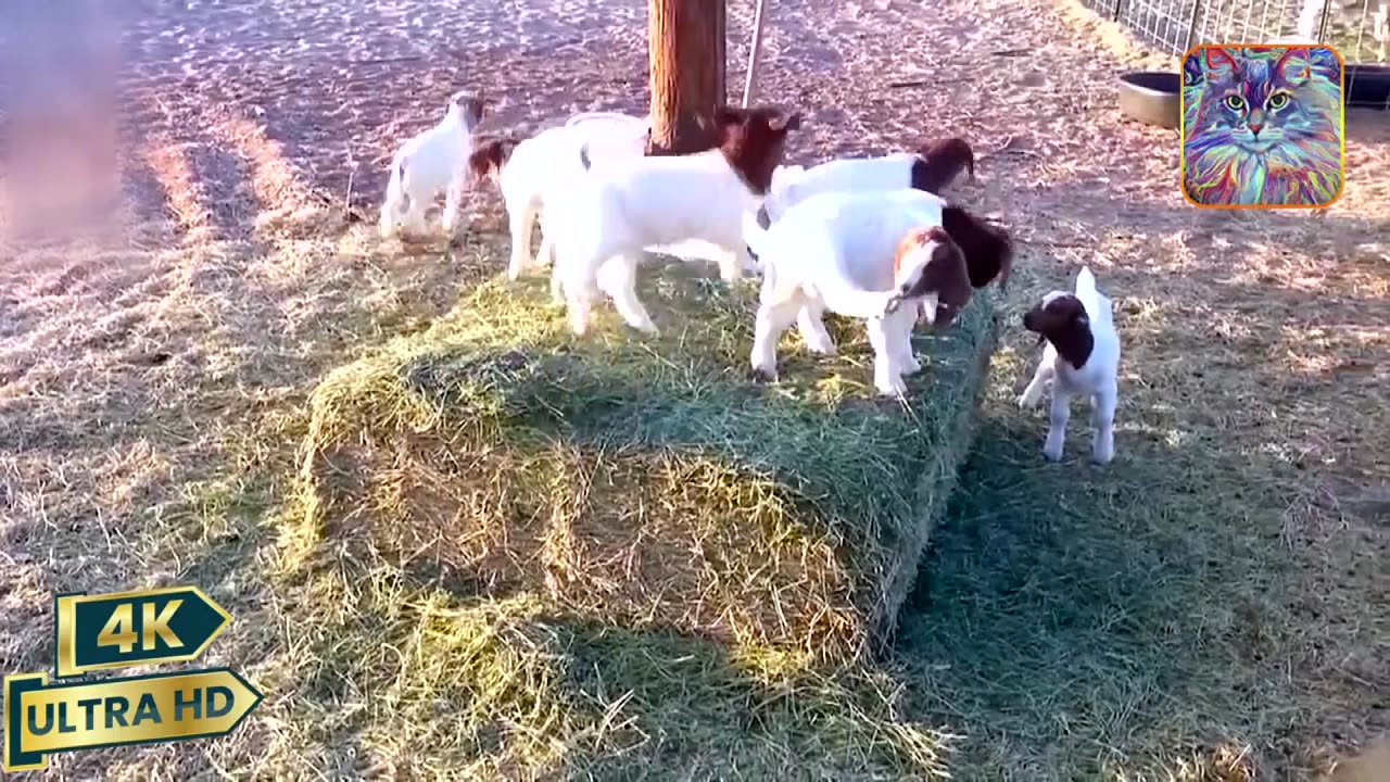 #Funny Baby Goats Playing Video Compilation(1)