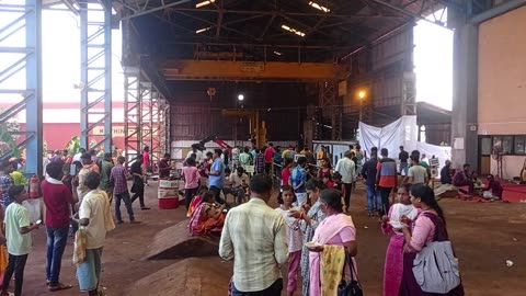 Vishwakarma pooja at bailadila pleatu range