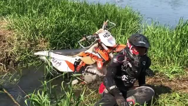 Belarus Biker Does Handlebar Somersault