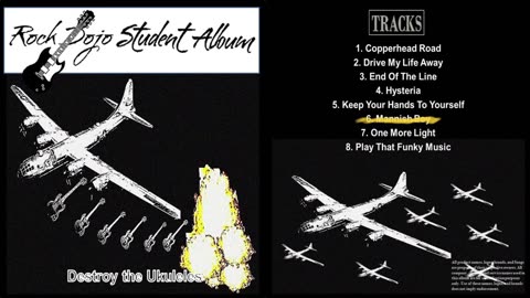 Rock Dojo Student Album #12 “Destroy the Ukuleles”: Mannish Boy (Muddy Waters cover) Track 6
