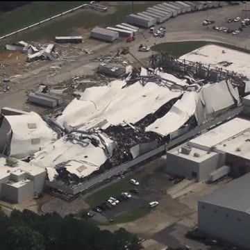 Pfizer Plant Destroyed By Major Tornado In North Carolina