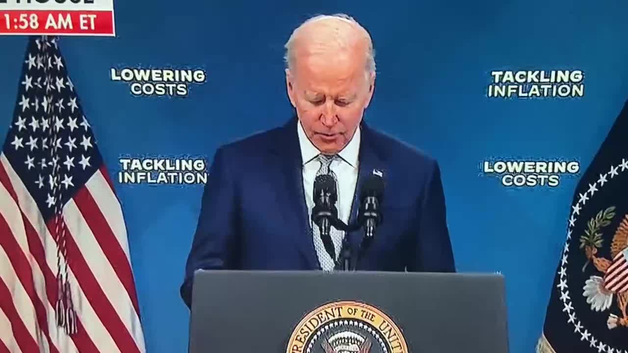 Biden Presser Turns Into A Comedy 15 Seconds In, Clipping Queen Karli Boone's Reaction Is Priceless