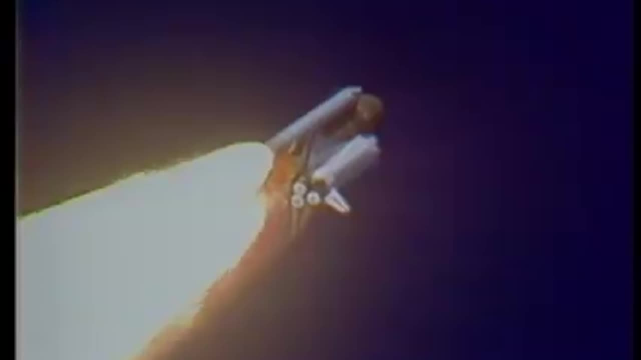 Tragic Incident: The catastrophic explosion of a space shuttle leaves the world in shock.