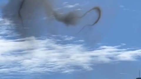 Presumably this is a graphene ring, obtained from the interaction of chemtrails and 5g.