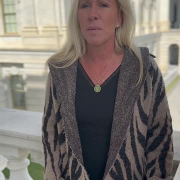 Statement from Congresswoman Marjorie Taylor Greene