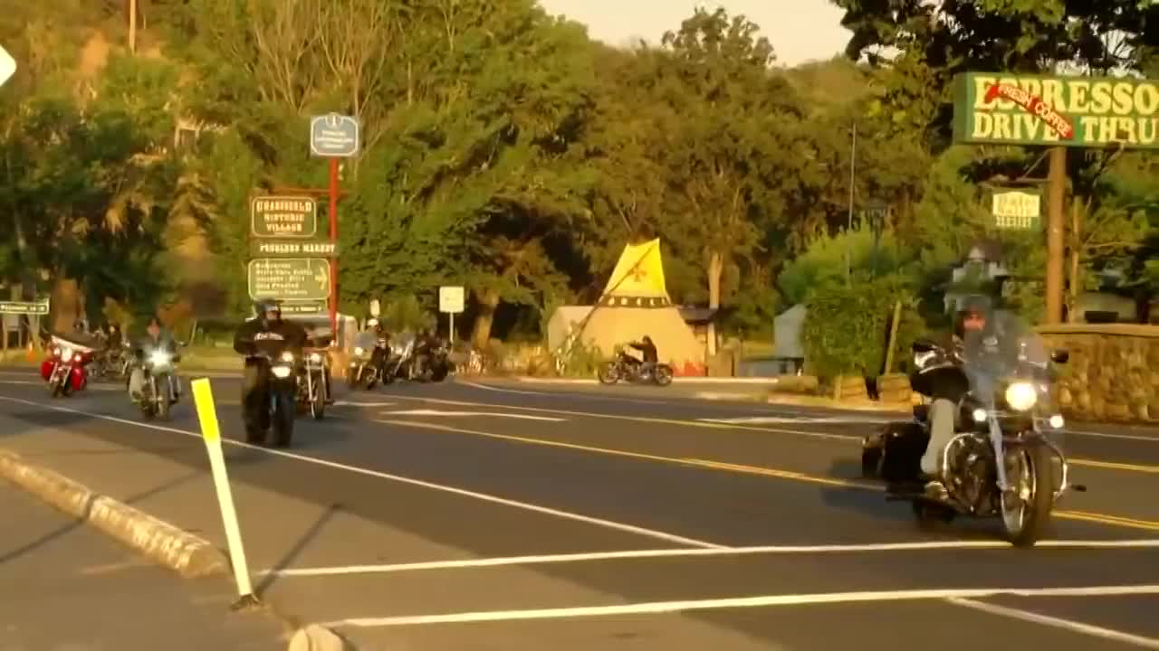 California bikers escort bullied special needs teen to school (1)