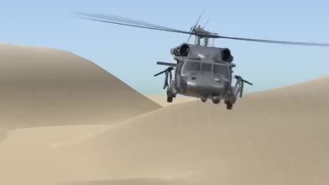 Military helicopter (how does it work)