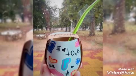 most beautiful and gorgeous pot painting ideashandmade painting ideas