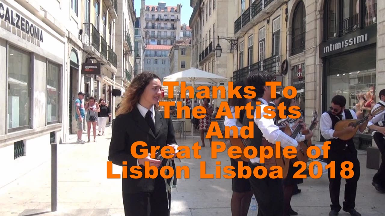 Lisbon Portugal 22nd June 2018 Buskers in the City 3