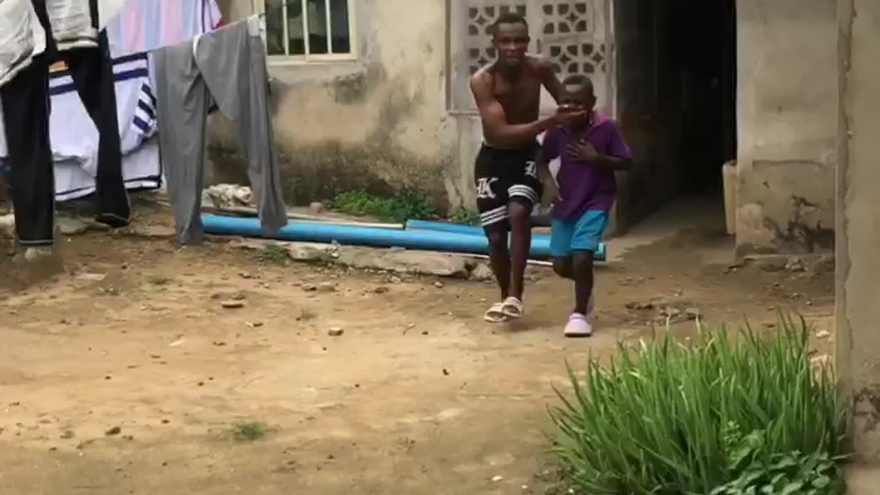 How African parents react when you hurt your junior bother