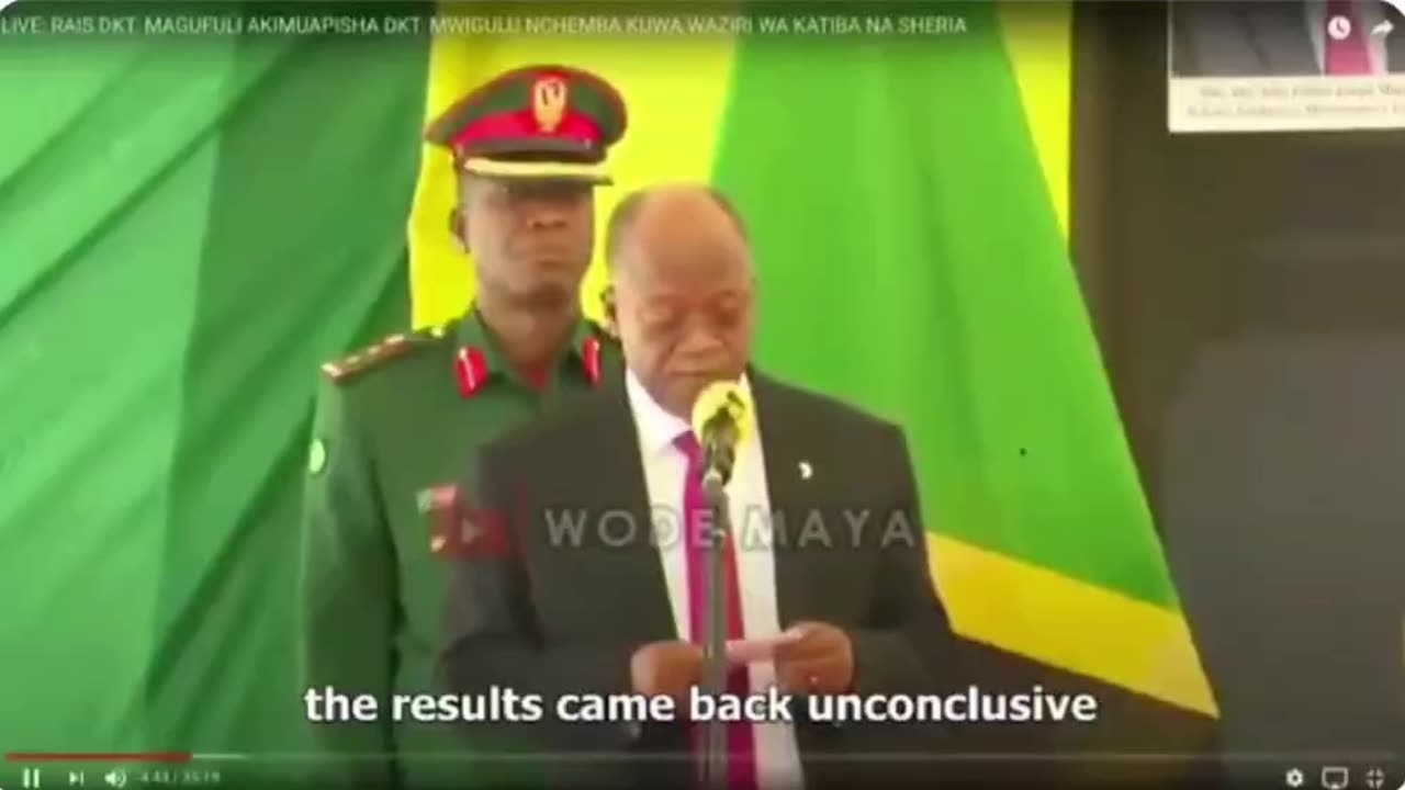 African President Exposed Poison Covid Nasal Swab Test | Dont Take Another Test