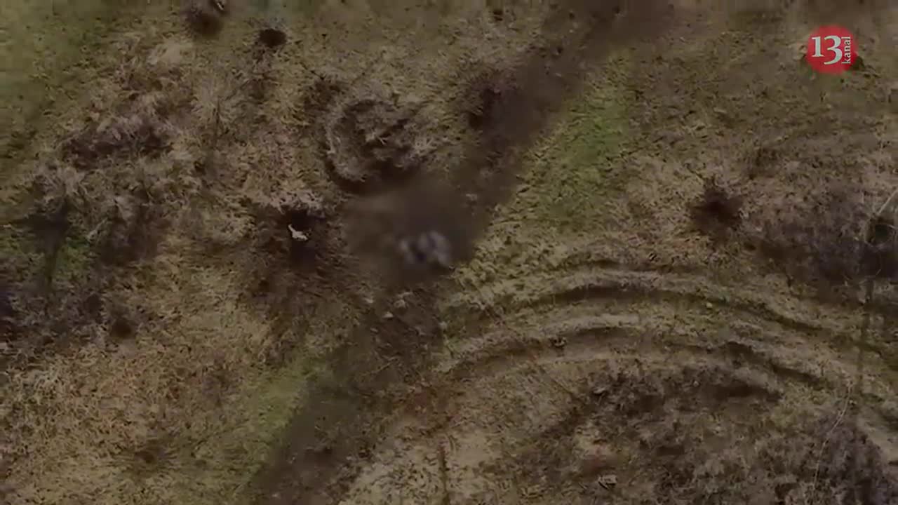 Group Individuals Whose Tank Was Hit, Tried To Slither And Stow Away