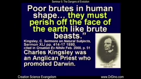 The Kent Hovind Creation Seminar (5 of 7)- The Dangers of Evolution_HD