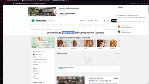 comment écrire restaurant