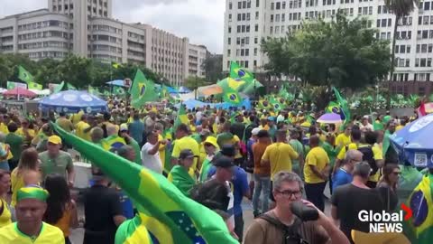 Supporters of Brazil’s Bolsonaro call on military after election loss, Lula backers celebrate win