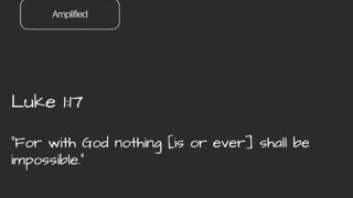 Nothing Is Impossible With God!
