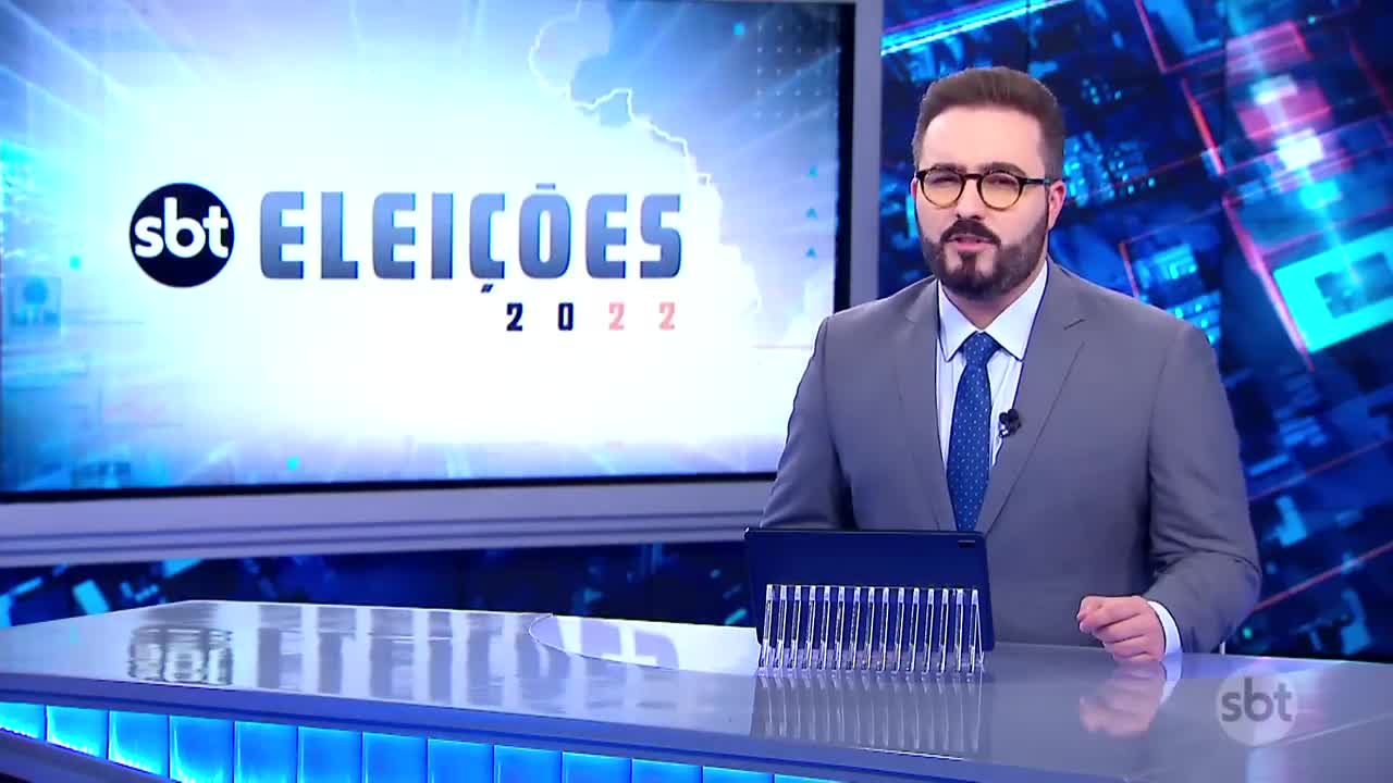 Média das pesquisas mostra cenários a 8 dias das eleições | SBT Brasil (23/09/22)