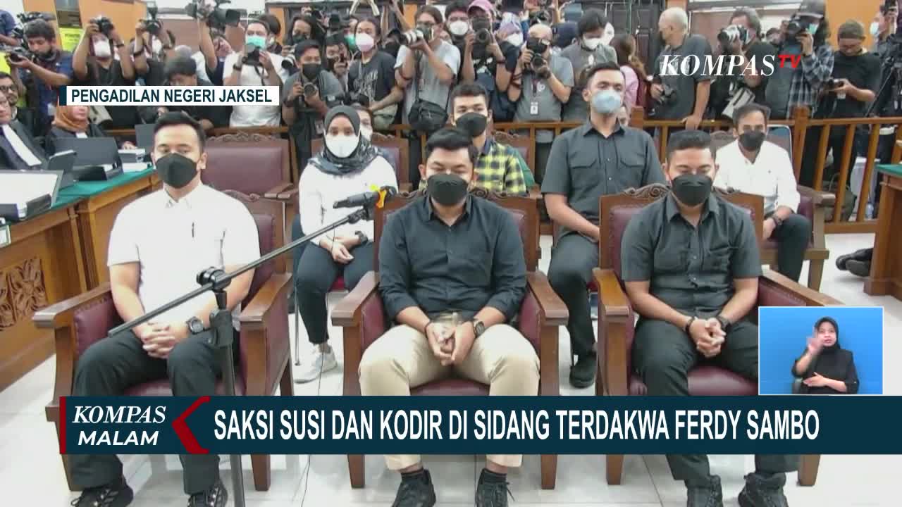 Jaksa Sempat Minta Sambo Tak Dihadirkan, Susi dan Kodir: Kami Tidak Tertekan yang Mulia