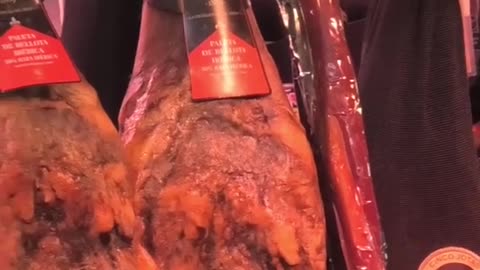 Spain food - Most Expensive SPECIAL HAM 5J’S