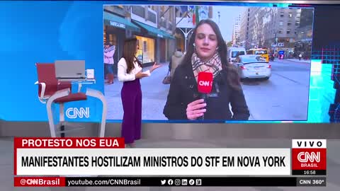 Lewandowski e Gilmar Mendes criticam ataques que sofreram em Nova York | CNN 360°