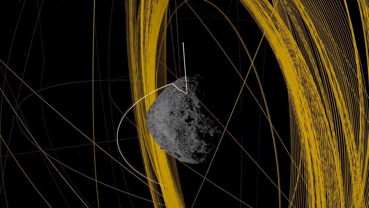 OSIRIS-REx Slings Orbital Web Around Asteroid to Capture Sample | 4K