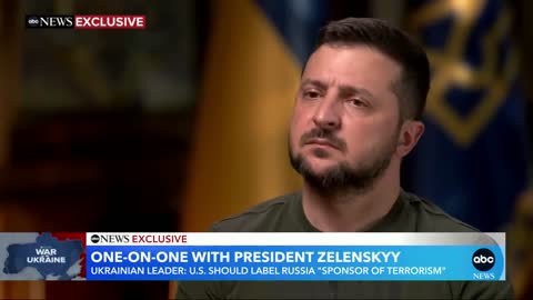 ONE-ON-ONE WITH PRESIDENT ZELENSKYY