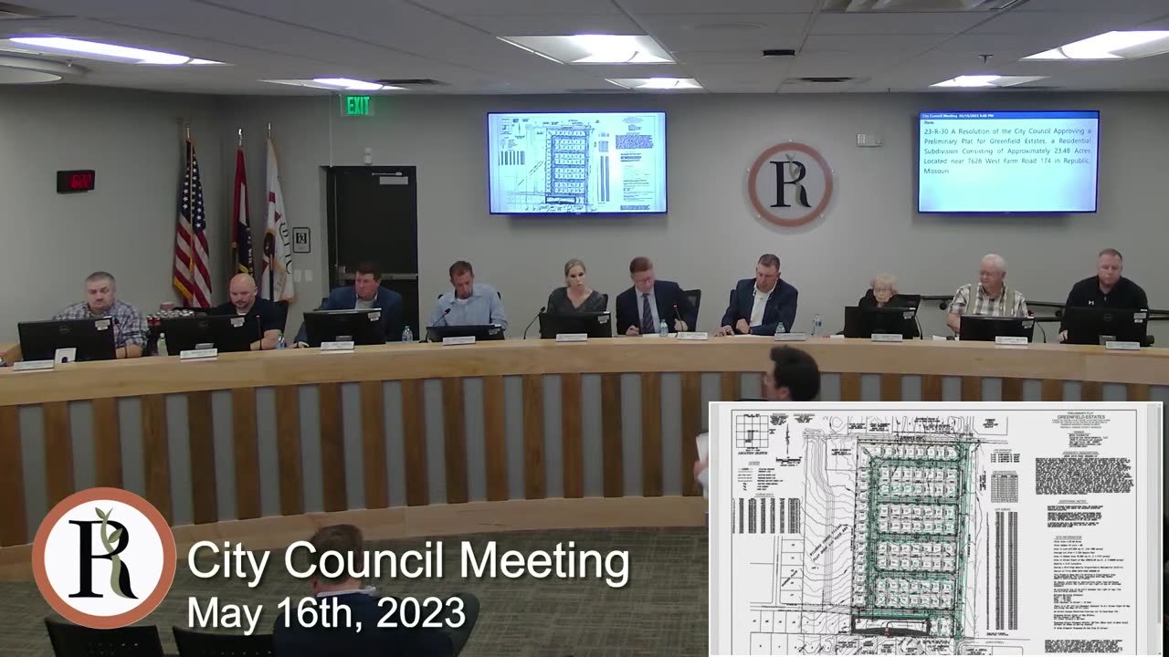 May 16, 2023 - City of Republic, MO - City Council Meeting
