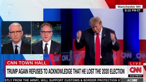 Trump Casually Air Drumming While Jake Tapper Loses It