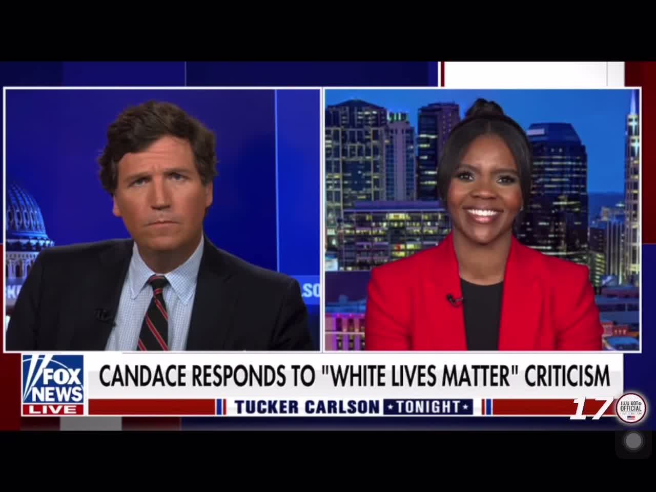 Candace Owens explains why she wore the #WhiteLivesMatter shirt.