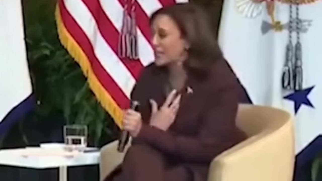 Kamala talking electric school buses.