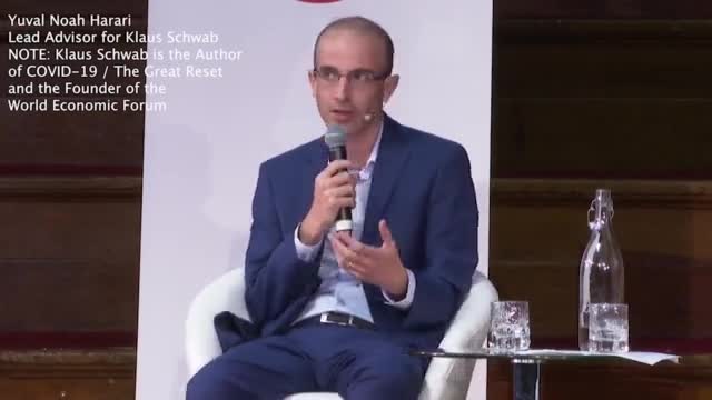 Yuval Noah Harari | Klaus Schwab Advisor "Humans Are Hackable Animals" & "Free Will Is Over."