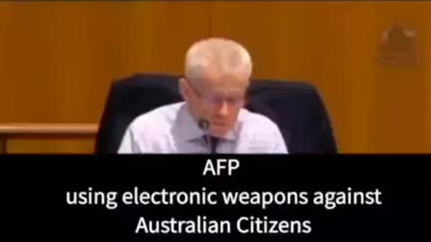 Sonic or radiation weapons used against Australians