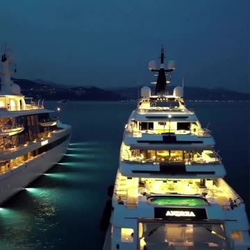 Super Yachts in Portofino 🇮🇹