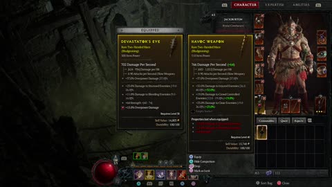 Diablo 4, Dungeons and leveling