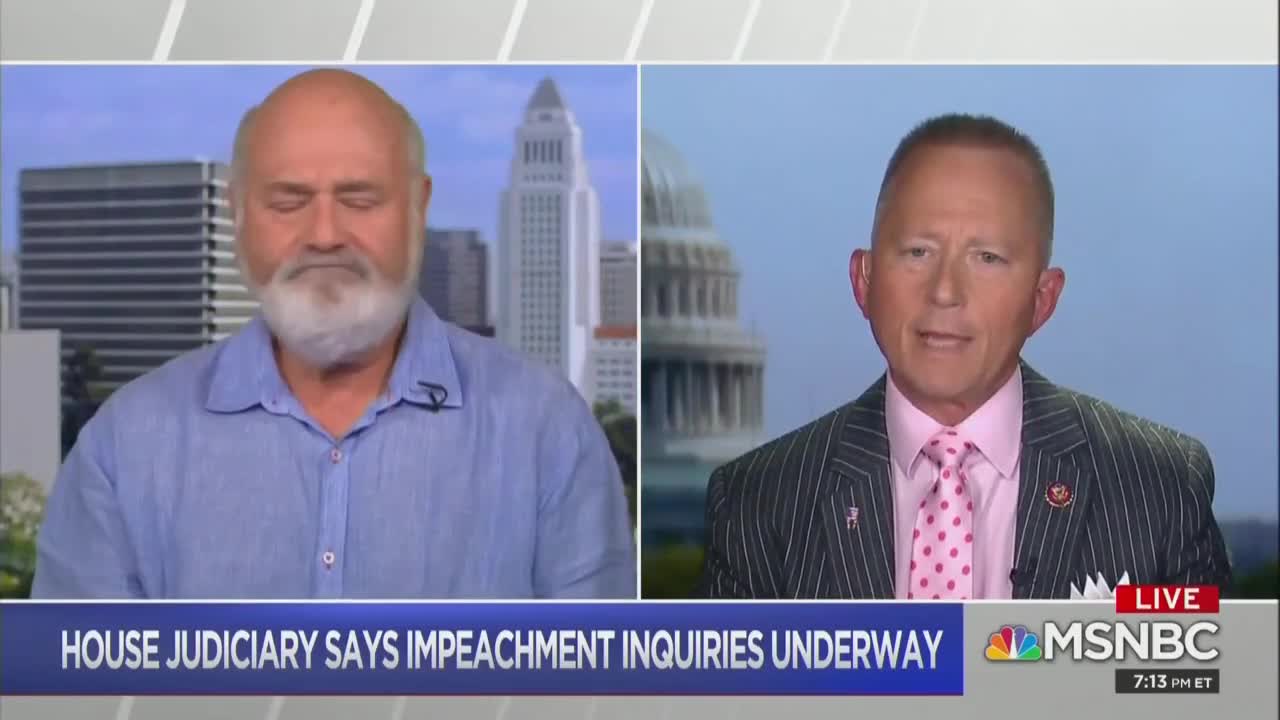 Rob Reiner and blue-dog Democrat clash on MSNBC attempt 2