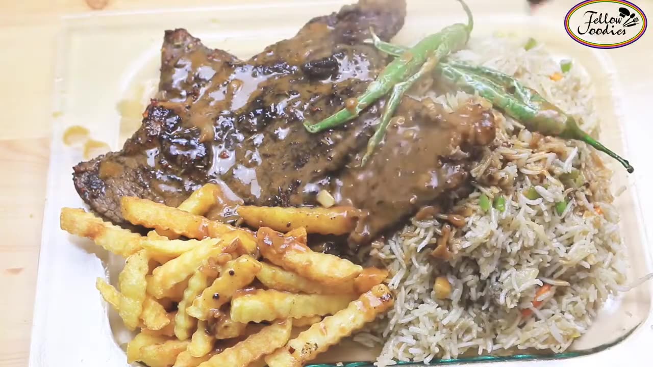 Food Fusion & Recipes _ Beaf Steak Recipe _ Cooking Recipes