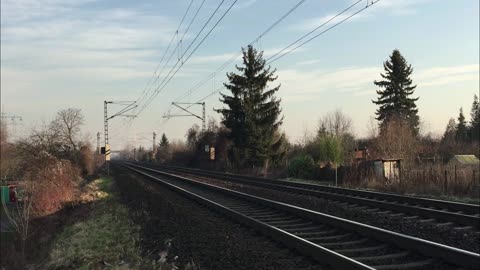 Train service near Mainz - Mombach