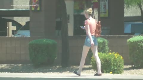 Cheap date at gas station
