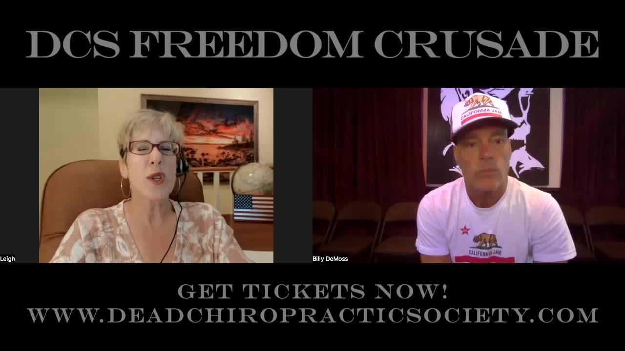 DCS Freedom Crusade - Dr. Billy D Interviews Dr. Judy Mikovits and Leigh Dundas