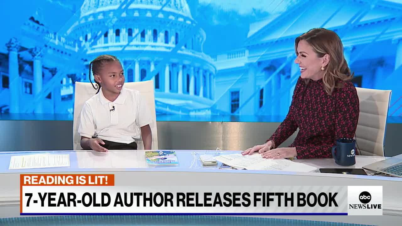 8-year-old author releases 5th book l ABCNL