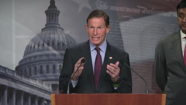 Sen. Blumenthal says he’s been talking to Republicans about bill to halt arms sales to Saudi Arabia