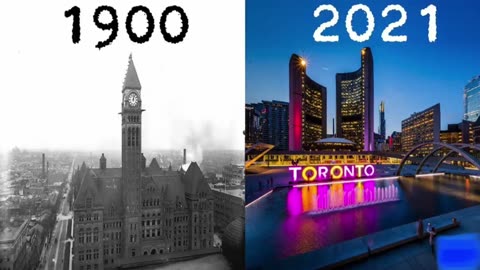 Evolution of Toronto 1900 - 2021 (Canada)