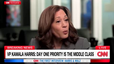 Kamala Can't Give Clear Answer On What She'll Do Day One In The White House