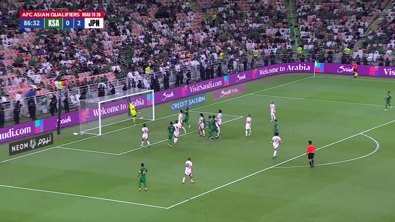 Japan continues perfect start | Saudi Arabia - Japan | Highlights | AFC Asian Qualifiers™ Road to 26