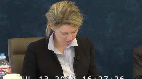 Elizabeth Holmes SEC Deposition JULY 13, 2017 4 OF 4 redacted