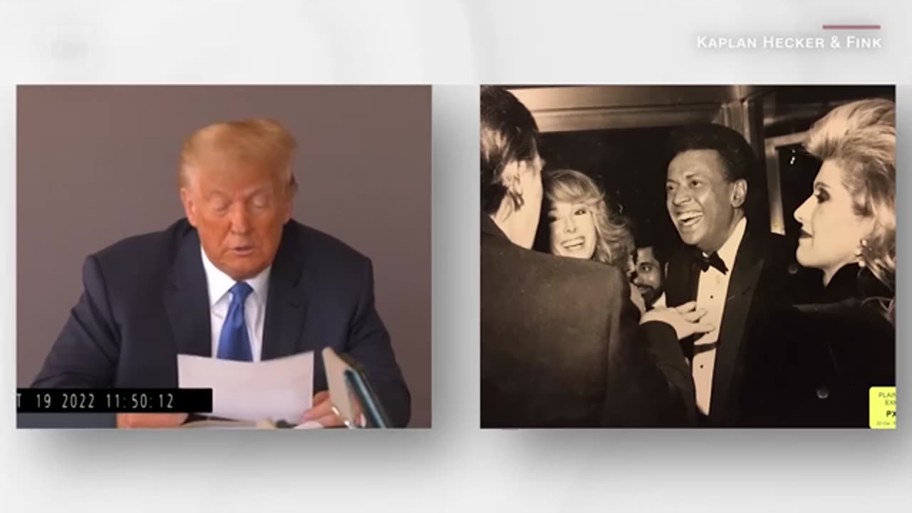 Trump asked about infamous 'Access Hollywood' tape in deposition. See his reaction