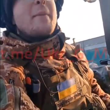 Ukraine War - Ukrainian “video blogger”