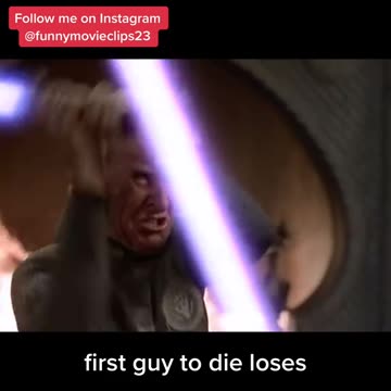 I mean, that lightsaber fight scene is epic haha